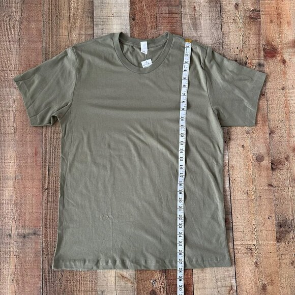 Alternative Men's Wearhouse Basic Short Sleeve T-shirt Tee in Green -M - Picture 3 of 8